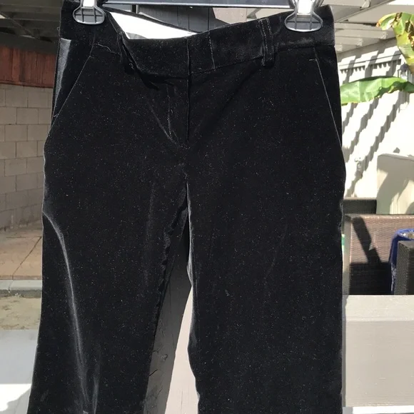 COPY - Theory velvet tuxedo pants w/satin side stripes - Picture 5 of 11